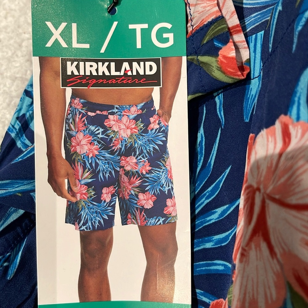 XL Kirkland Signature Men's Swim Shorts